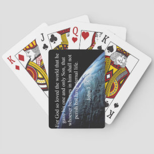 Jeu De Cartes Citations de Dieu : 3h16 de John -- "Dieu a aimé