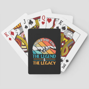 Jeu De Cartes Citations grand-père Père Et Fils La Légende
