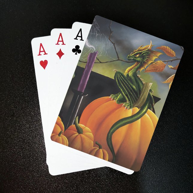 Jeu De Cartes Citrouille Dragon Cauldron Halloween (Créateur téléchargé)