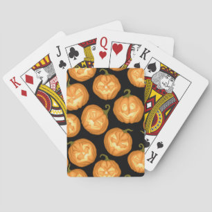 Jeu De Cartes Citrouilles d'Halloween