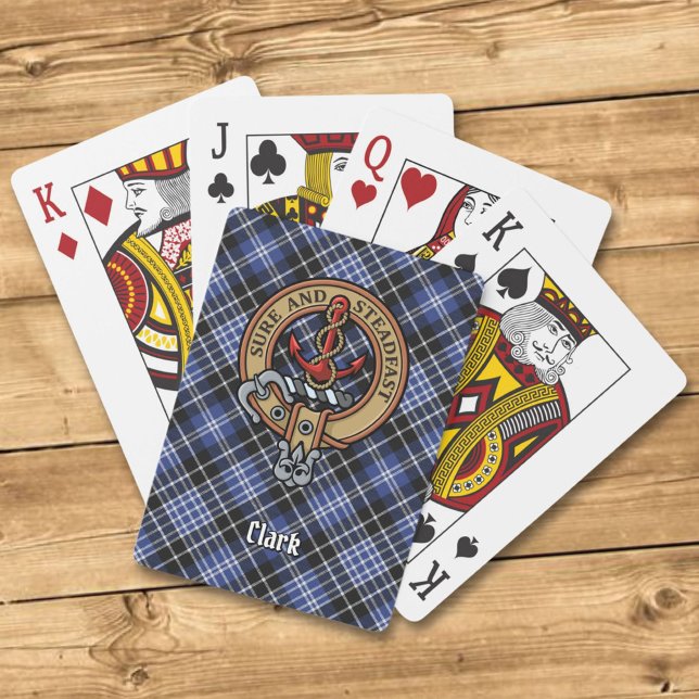 Jeu De Cartes Clan Clark Crest (Créateur téléchargé)