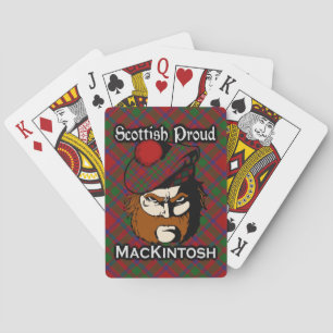 Jeu De Cartes Clan écossais MacKintosh Tartan Deck