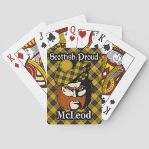 Jeu De Cartes Clan écossais McLeod Tartan