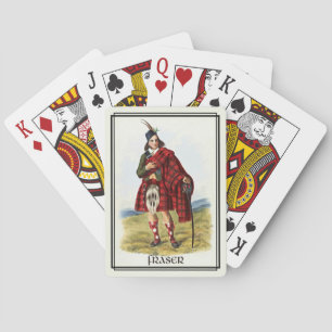 Jeu De Cartes Clan Fraser Classic Scotland