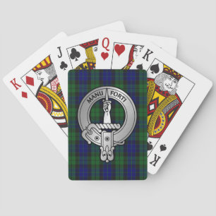 Jeu De Cartes Clan MacKay Crest & Tartan