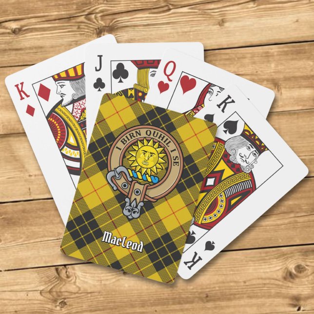 Jeu De Cartes Clan MacLeod de Lewis Crest (Créateur téléchargé)