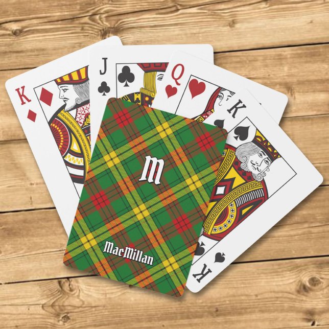 Jeu De Cartes Clan MacMillan Tartan (Créateur téléchargé)