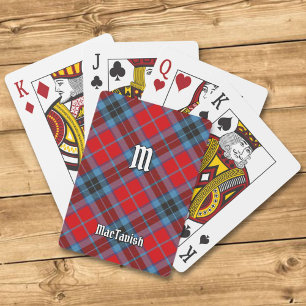 Jeu De Cartes Clan MacTavish Tartan