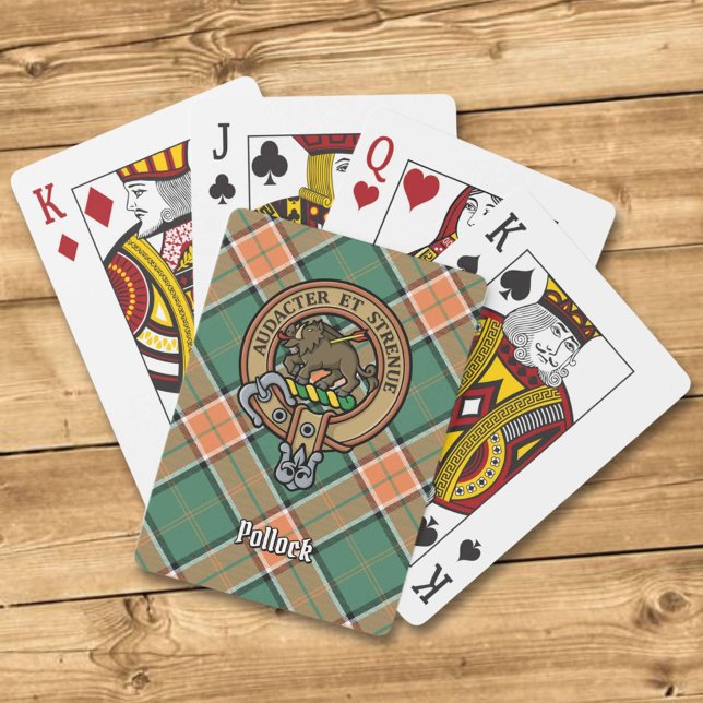 Jeu De Cartes Clan Pollock Crest Jouer Des Cartes (Créateur téléchargé)