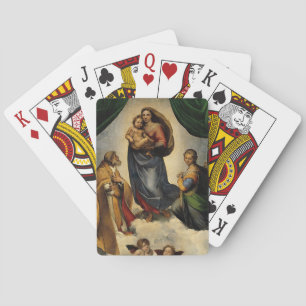 Jeu De Cartes Classique de Raphael "Vierge Sixtine" (vers 1513)