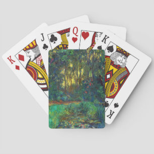 Jeu De Cartes Claude Monet - Coin d'un étang avec des Nénuphars