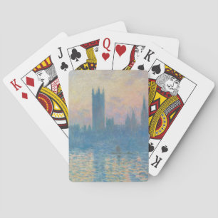Jeu De Cartes Claude Monet Les maisons du Parlement Coucher de s
