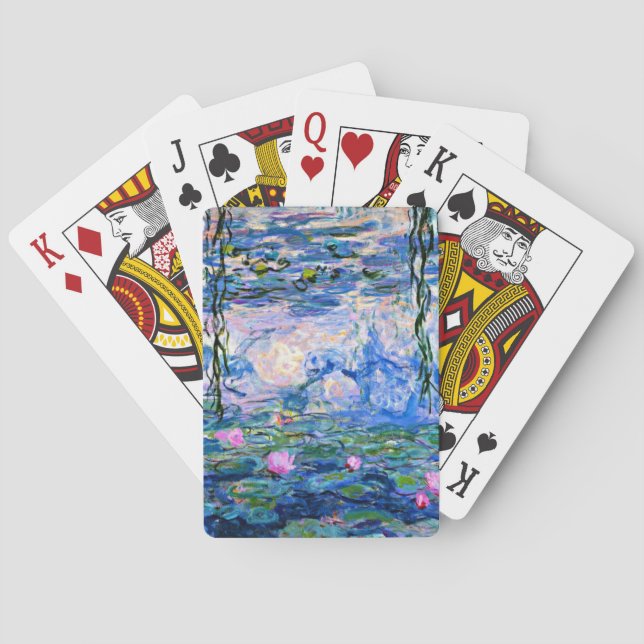 Jeu De Cartes Claude Monet - Lys à eau, 1919 (dos)