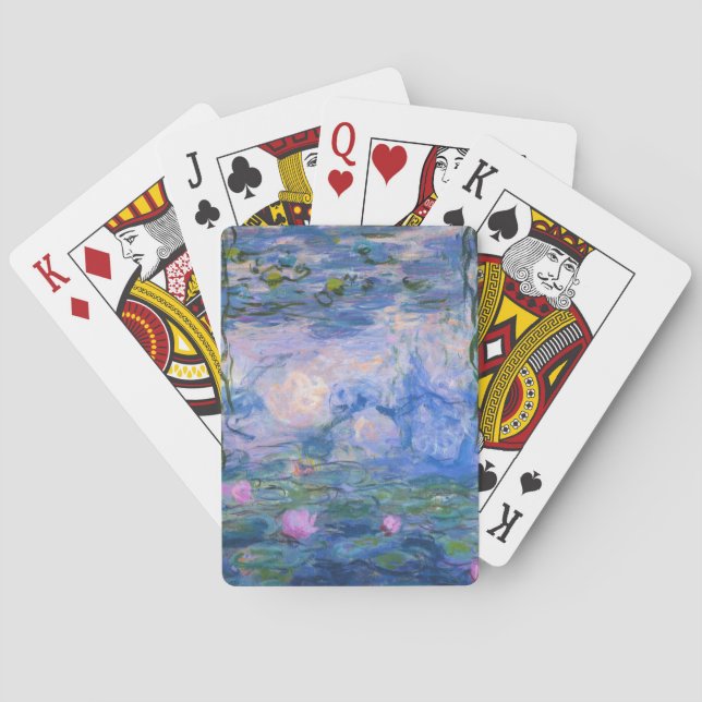 Jeu De Cartes Claude Monet - Nymphes d'eau (dos)