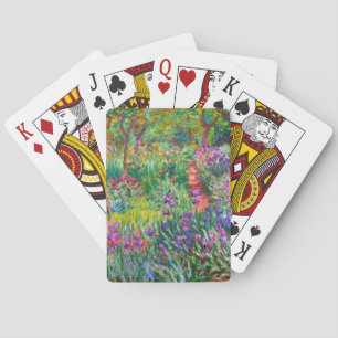 Jeu De Cartes Claude Monet: The Iris Garden at Giverny