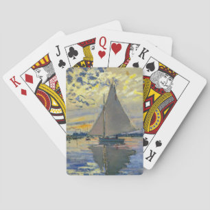 Jeu De Cartes Claude Monet - Voilier au Petit-Gennevilliers