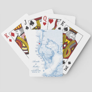 Jeu De Cartes Clearwater Beach Floride Destination Mariage Faveu