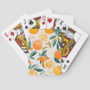 Jeu De Cartes Clementine mandarine