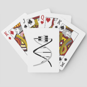 Jeu De Cartes Clés classiques de l'ADN du gène de la musique