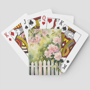 Jeu De Cartes Clôture blanche