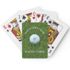 Club de golf moderne Golfer Papa's Playing Cards