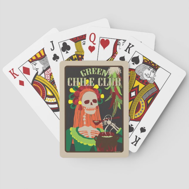 Jeu De Cartes club-enfant vert (dos)
