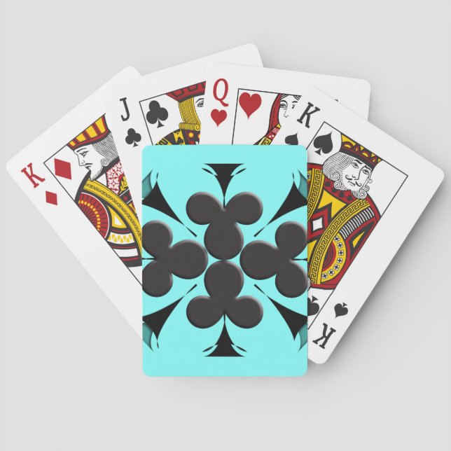 Jeu De Cartes Clubs (dos)