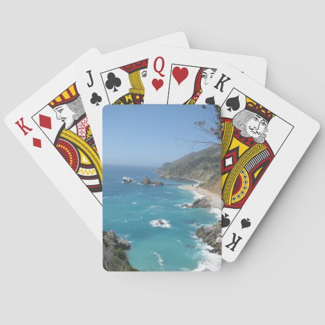 Jeu De Cartes Coast de Californie (dos)