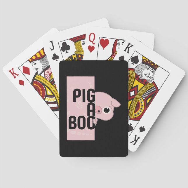 Jeu De Cartes Cochon A Boo (dos)