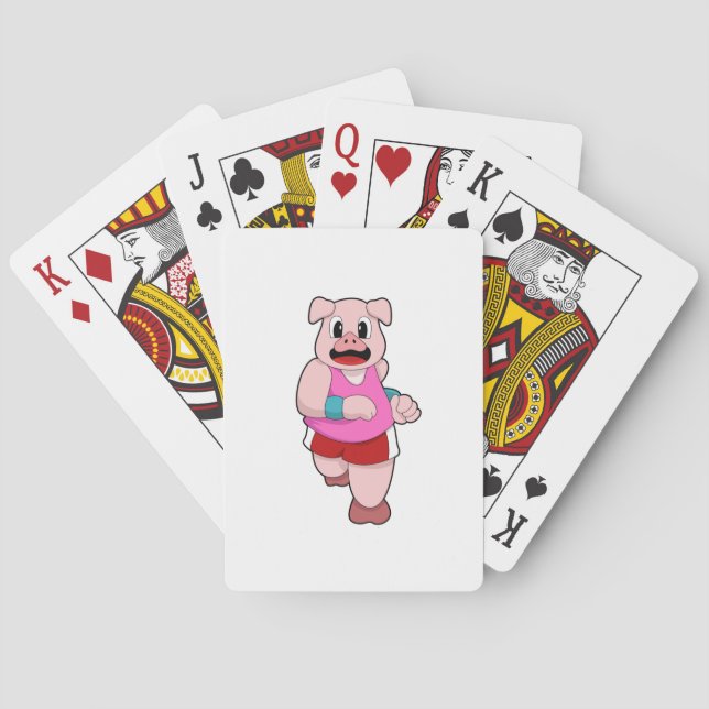 Jeu De Cartes Cochon en cours d'exécution (dos)