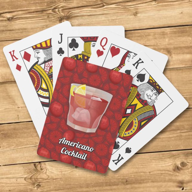 Jeu De Cartes cocktail Americano (Créateur téléchargé)