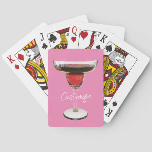 Jeu De Cartes Cocktail Big Red Margarita Boire Thunder_Cove