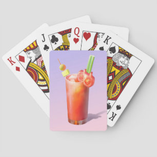 Jeu De Cartes Cocktail Creative Bloody Mary