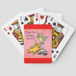 Jeu De Cartes Cocktail Kittens Vacances Spirits Cartoon