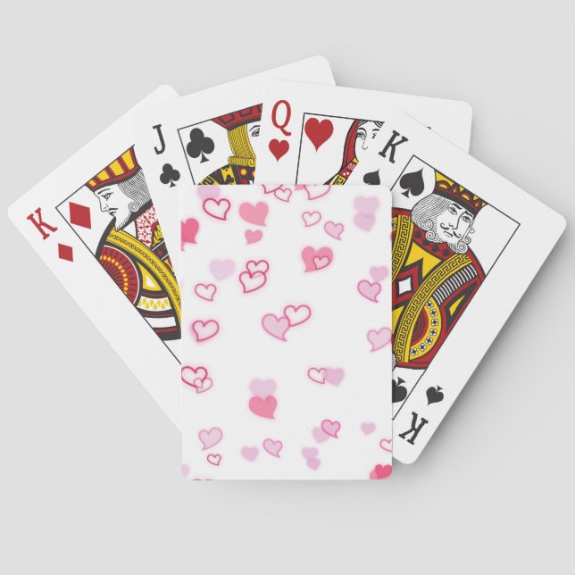 Jeu De Cartes Coeurs (dos)