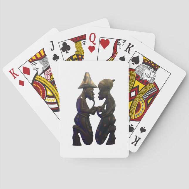 Jeu De Cartes Coeurs Africains : Un Beau Moment (dos)