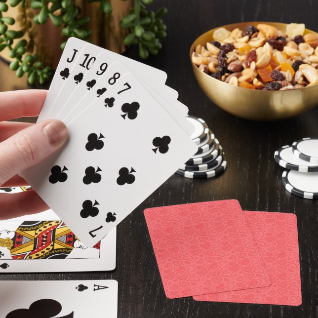 Jeu De Cartes Coeurs Jouer aux cartes Valentines Jour Cadeau (In Situ)
