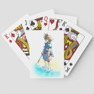 Jeu De Cartes Coeurs royaux   Aquarelle Sora On Beach