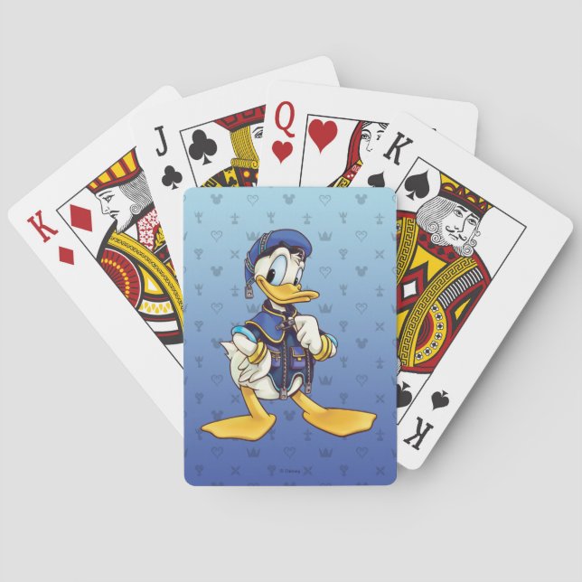 Jeu De Cartes Coeurs royaux | Magicien royal Donald Duck (dos)