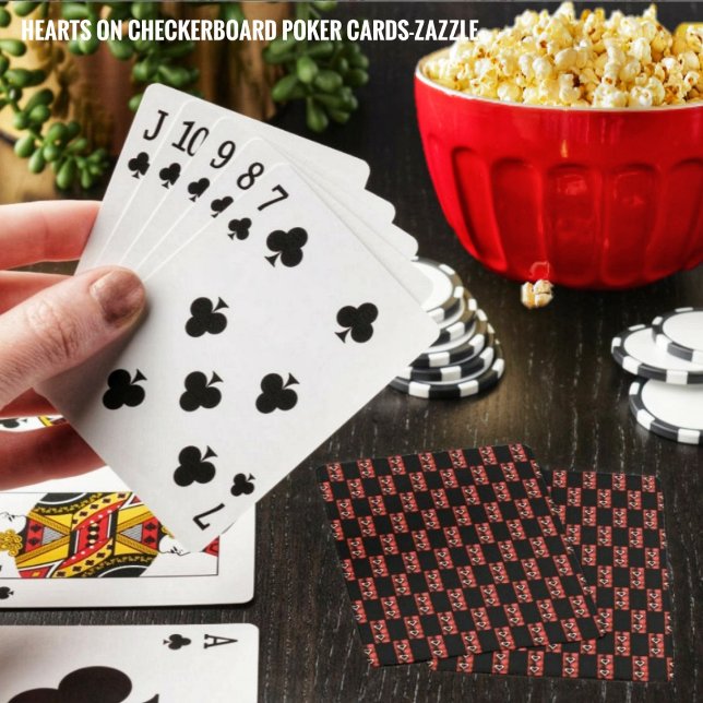 Jeu De Cartes Coeurs sur le tableau de bord (Créateur téléchargé)
