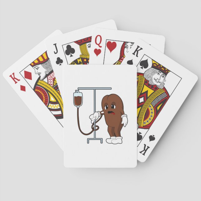 Jeu De Cartes Coffee bean with Coffee pot (dos)