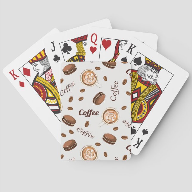 Jeu De Cartes Coffee pattern (dos)