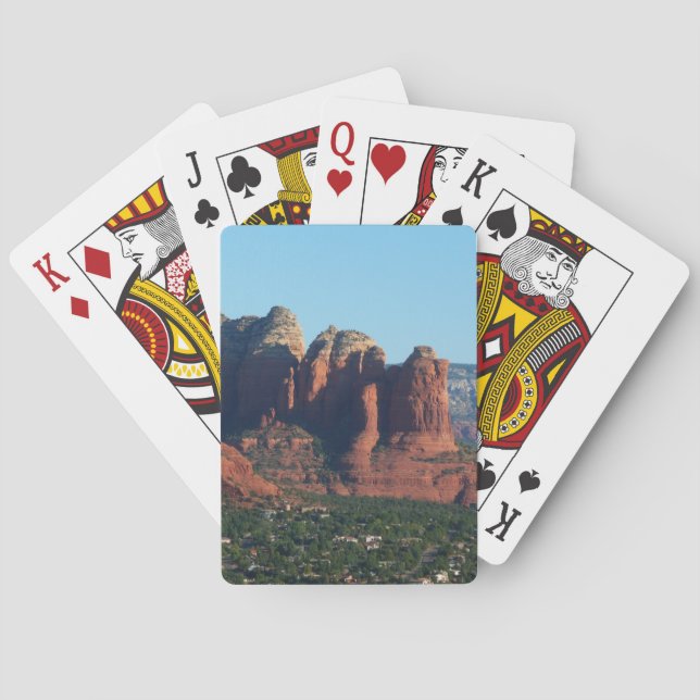 Jeu De Cartes Coffee Pot Rock I à Sedona Arizona (dos)