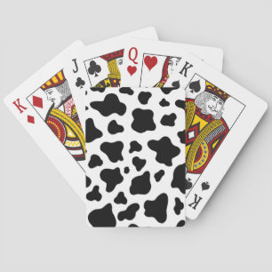 Jeu De Cartes Col de vache conçu ferme rustique moderne