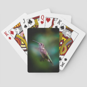 Jeu De Cartes Colibri à gorge rubis - Photo originale