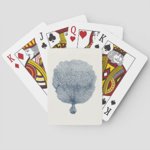 Jeu De Cartes Collection côtière en Indigo VI