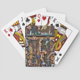 Jeu De Cartes Collection d'antiquités sur le mur