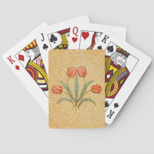 Jeu De Cartes Collection de peinture vintage Tulip Morris