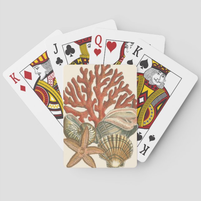 Jeu De Cartes Collection de vies marines (dos)