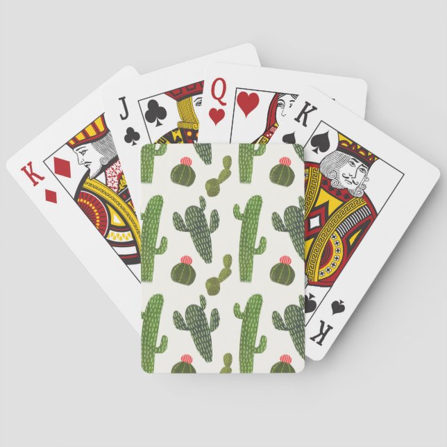 Jeu De Cartes Collection Llamarama | Cactus mignons (dos)